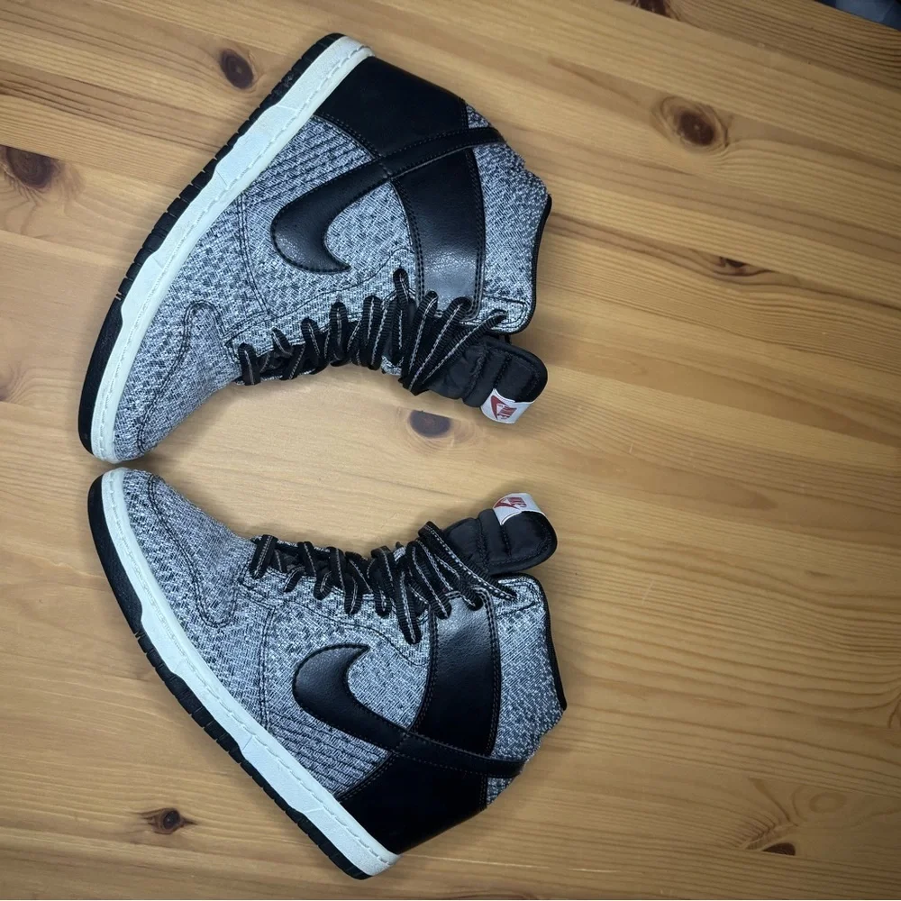 Nike Dunk Sky Hi TXT Wolf Grey Rare Vintage 2013 - Picture 5 of 8